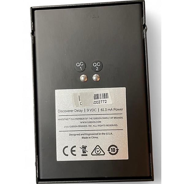 Used Maestro Discoverer Delay Effect Pedal