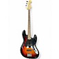 Used 2019 Fender American Performer Jazz Bass 2 Color Sunburst Electric Bass Guitar thumbnail