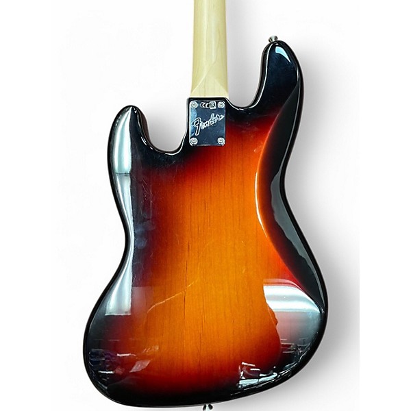 Used 2019 Fender American Performer Jazz Bass 2 Color Sunburst Electric Bass Guitar