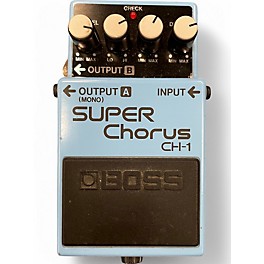 Used BOSS CH1 Super Chorus Effect Pedal