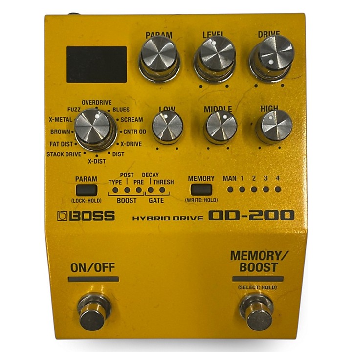 BOSS OD-200 Hybrid Drive Pedal | Northeast Music Center Inc.