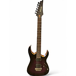 Used Ibanez RGA121 Prestige Trans Purple Solid Body Electric Guitar