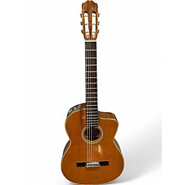 Used Takamine CP-132SC Natural Classical Acoustic Electric Guitar