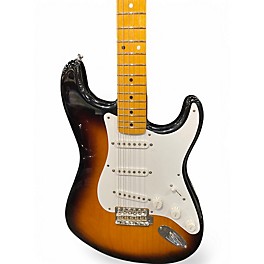 Used Fender 70th Anniversary American Vintage II 1954 Stratocaster 2 Tone Sunburst Solid Body Electric Guitar