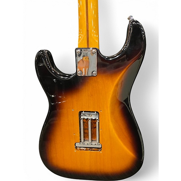 Used Fender 70th Anniversary American Vintage II 1954 Stratocaster 2 Tone Sunburst Solid Body Electric Guitar