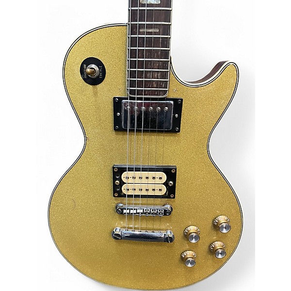 Used Ventura LES PAUL GOLD SPARKLE Solid Body Electric Guitar