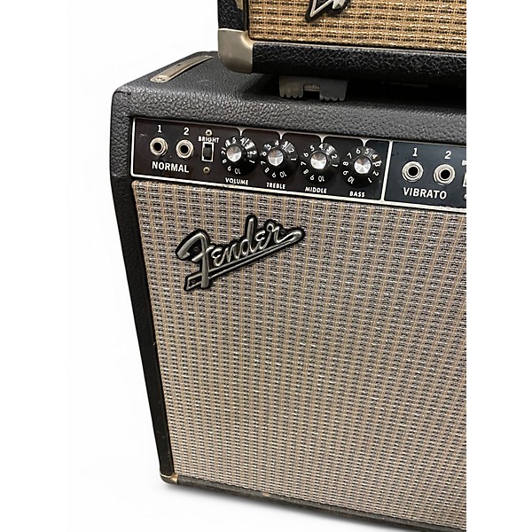 Vintage 1965 Fender Twin Reverb 2x12 Tube Guitar Combo Amp