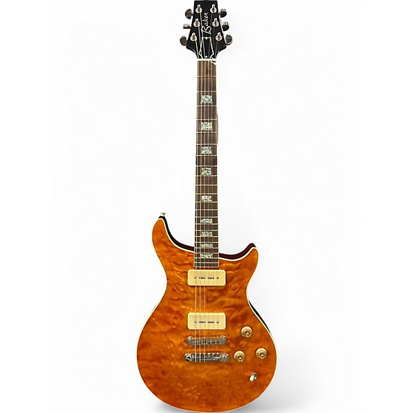 Used Baker B1 Masterbuild Tequila Solid Body Electric Guitar