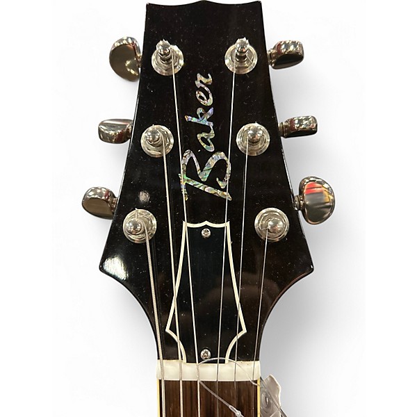 Used Baker B1 Masterbuild Tequila Solid Body Electric Guitar