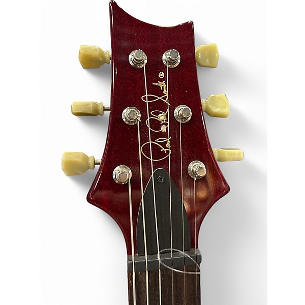 Used PRS SC245 10 Top Black Cherry Solid Body Electric Guitar