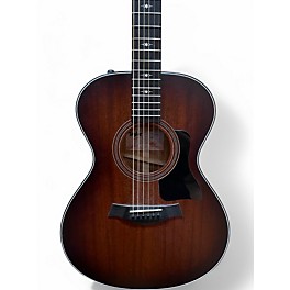 Used Taylor 322--e Shaded Edge Burst Acoustic Electric Guitar