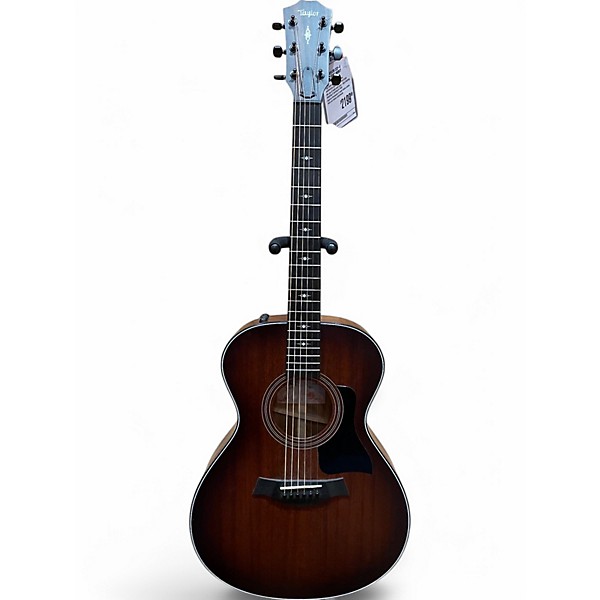 Used Taylor 322--e Shaded Edge Burst Acoustic Electric Guitar