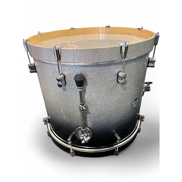 Used 2023 PDP by DW 5 Piece Concept Series Silver Sparkle Drum Kit