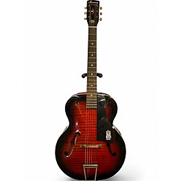 Vintage 1960s Harmony Monterey 2 Color Sunburst Acoustic Guitar