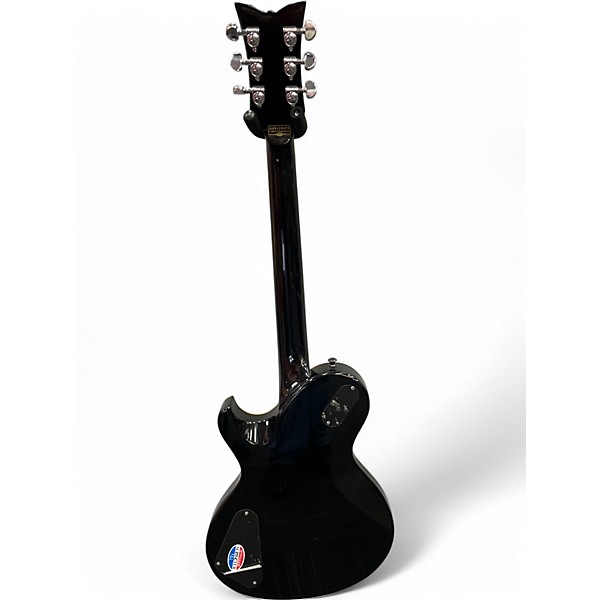 Used Schecter Guitar Research solo 6 standard Black Onyx Solid Body Electric Guitar