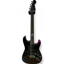 Used 2022 Fender FINAL FANTASY XIV STRATOCASTER Black Crystal Solid Body Electric Guitar