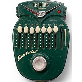 Used Danelectro DJ14 Fish and Chips 7-Band EQ Pedal
