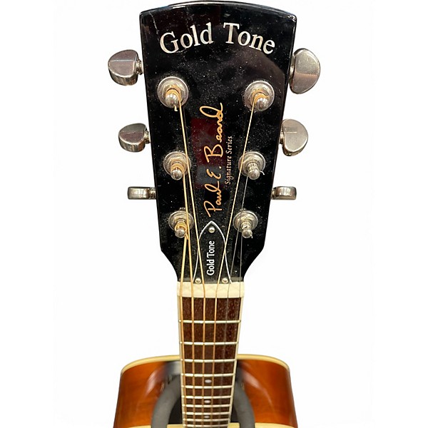 Used Gold Tone Paul Beard Signature Series Tobacco Sunburst Resonator Guitar