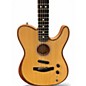 Used Fender American Acoustasonic Telecaster Natural Acoustic Electric Guitar