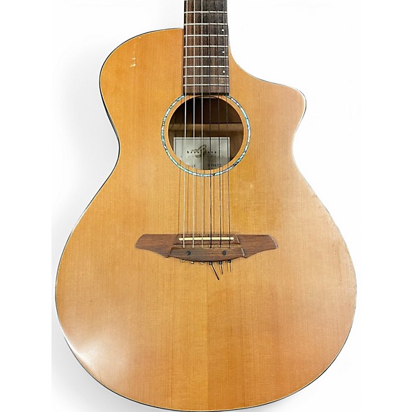 Used Breedlove Atlas AN250/CR Natural Acoustic Electric Guitar