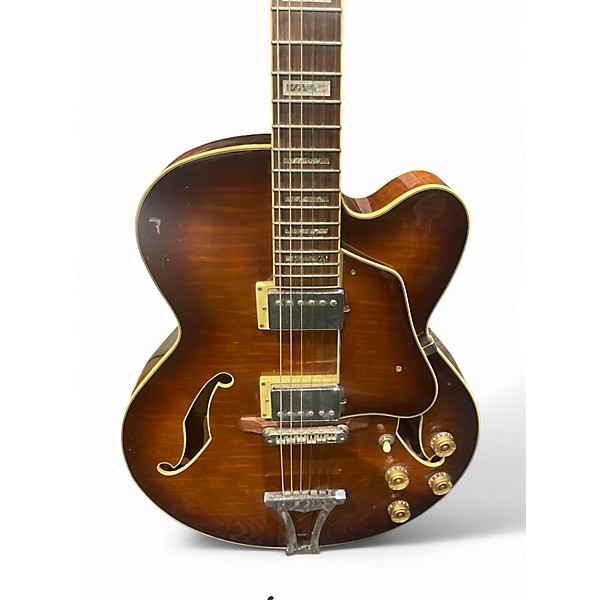 Used Ibanez af85 SUNBURST Hollow Body Electric Guitar