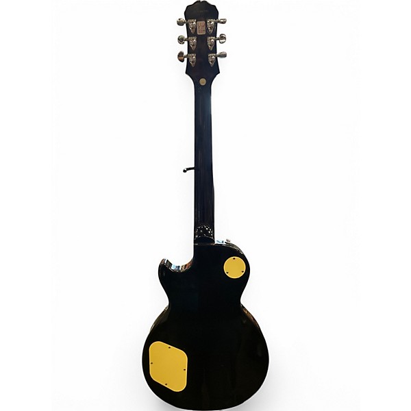 Used Epiphone Les Paul Standard Ebony Solid Body Electric Guitar