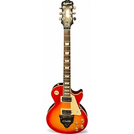 Used Epiphone Les Paul Standard Pro Cherry Sunburst Solid Body Electric Guitar