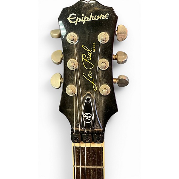 Used Epiphone Les Paul Standard Pro Cherry Sunburst Solid Body Electric Guitar