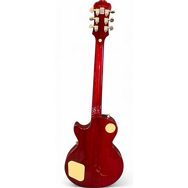 Used Epiphone Les Paul Standard Pro Cherry Sunburst Solid Body Electric Guitar