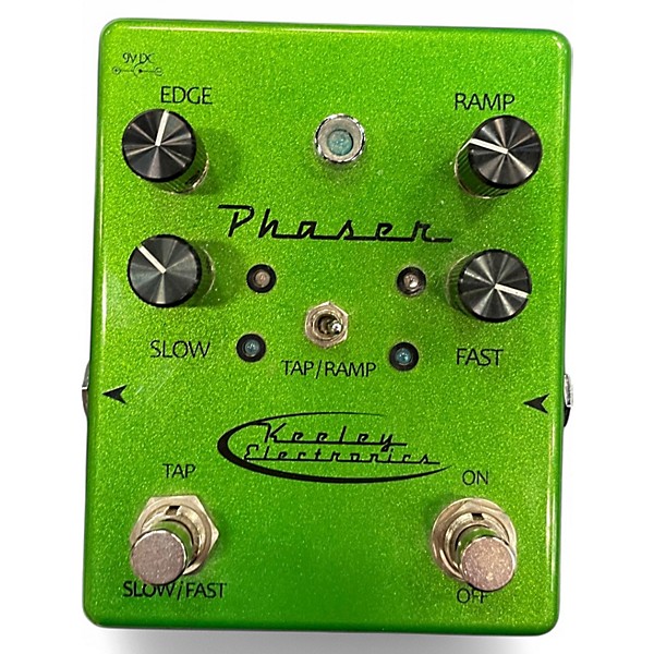 Used Keeley Phaser Green Effect Pedal