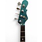 Used G&L USA JB-2 with Matching Headstock Ocean Turquoise Electric Bass Guitar