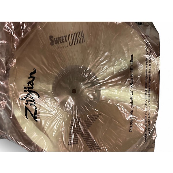 Used Zildjian 18in K Sweet Crash Cymbal