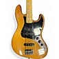 Vintage 1974 Fender Jazz Bass Natural Electric Bass Guitar