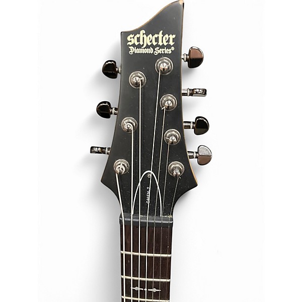 Used Schecter Guitar Research Omen 7 Walnut Solid Body Electric Guitar