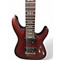 Used Schecter Guitar Research Omen 7 Walnut Solid Body Electric Guitar