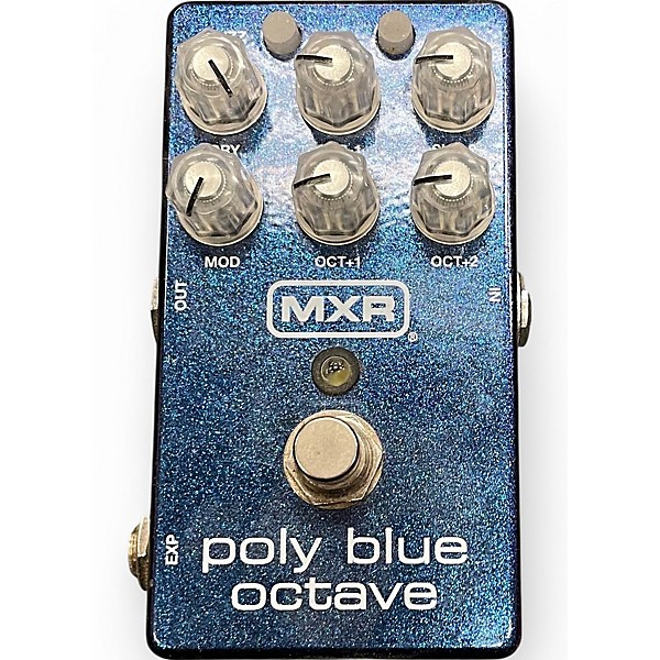 Used MXR M306 POLY BLUE OCTAVE Effect Pedal