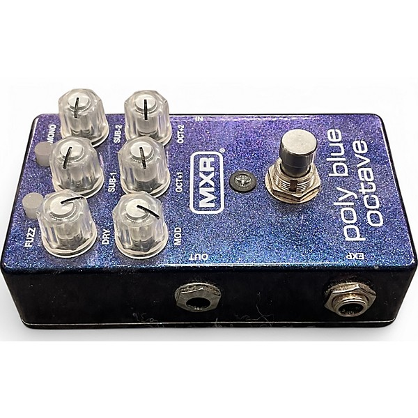 Used MXR M306 POLY BLUE OCTAVE Effect Pedal