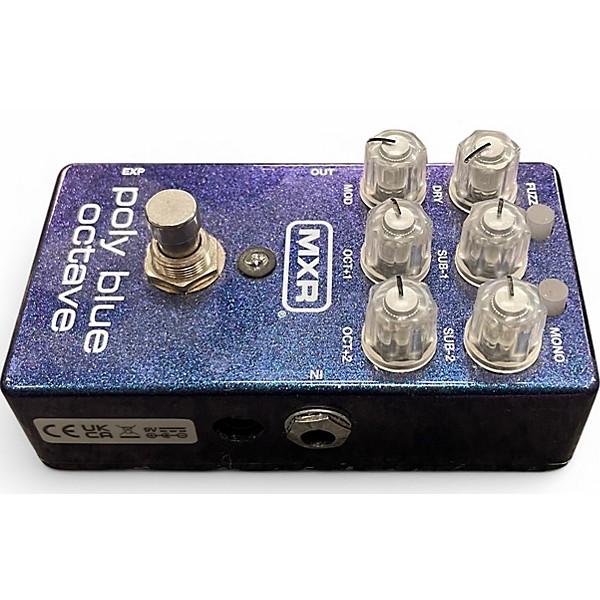 Used MXR M306 POLY BLUE OCTAVE Effect Pedal