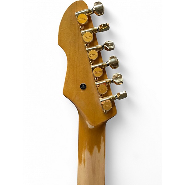 Used Levinson blade (wired for passive) trans amber Hollow Body Electric Guitar