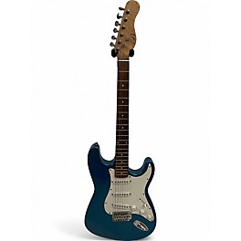 Used Brownsville doublecut Blue Solid Body Electric Guitar