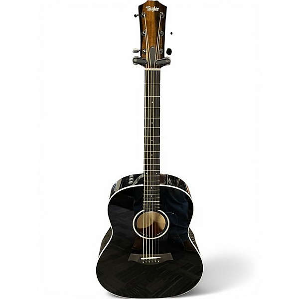 Used Taylor 217e-blk plus Black Acoustic Guitar