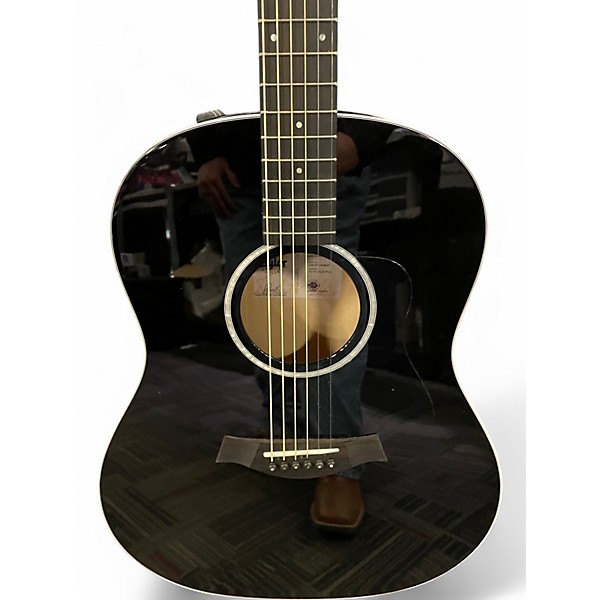Used Taylor 217e-blk plus Black Acoustic Guitar