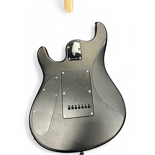 Used Sterling by Music Man John Petrucci JP157 7 String Black Solid Body Electric Guitar