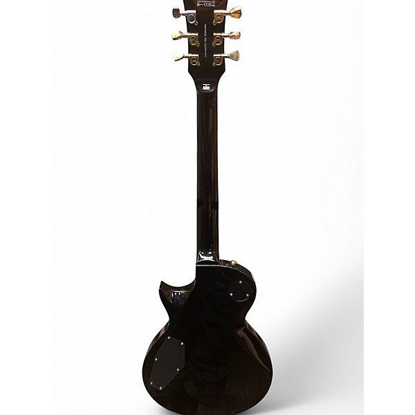 Used ESP LTD EC256 Black and Gold Solid Body Electric Guitar