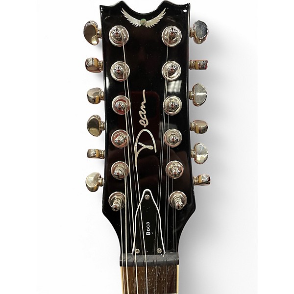 Used Dean  BOCA 12 Antique Amber Hollow Body Electric Guitar