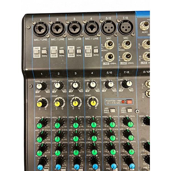 Used Yamaha MG12 Unpowered Mixer