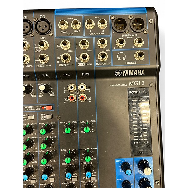 Used Yamaha MG12 Unpowered Mixer