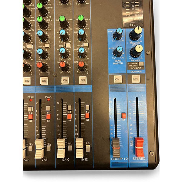Used Yamaha MG12 Unpowered Mixer