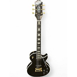 Used Epiphone Les Paul Custom P-90 Ebony Solid Body Electric Guitar