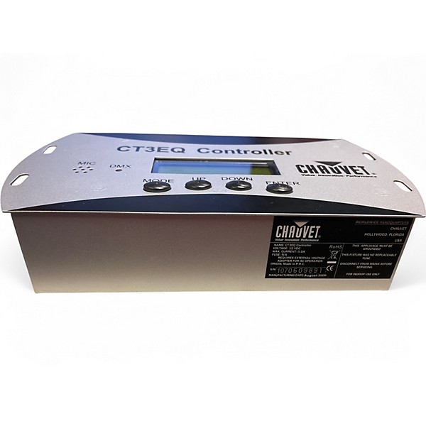 Used CHAUVET DJ CT3EQ COLORtube 3 EQ Lighting Controller